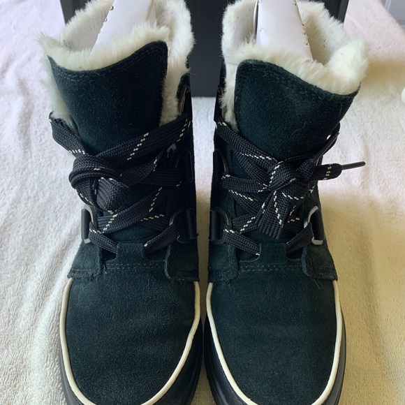 SOREL Tivoli IV WP Black/Noir Insulated Waterproof Women’s Size 6.5 - Picture 4 of 8